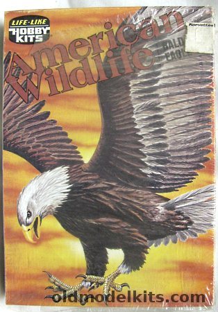 Life-Like Bald Eagle - American Wildlife Series  (Ex-Pyro), W350 plastic model kit